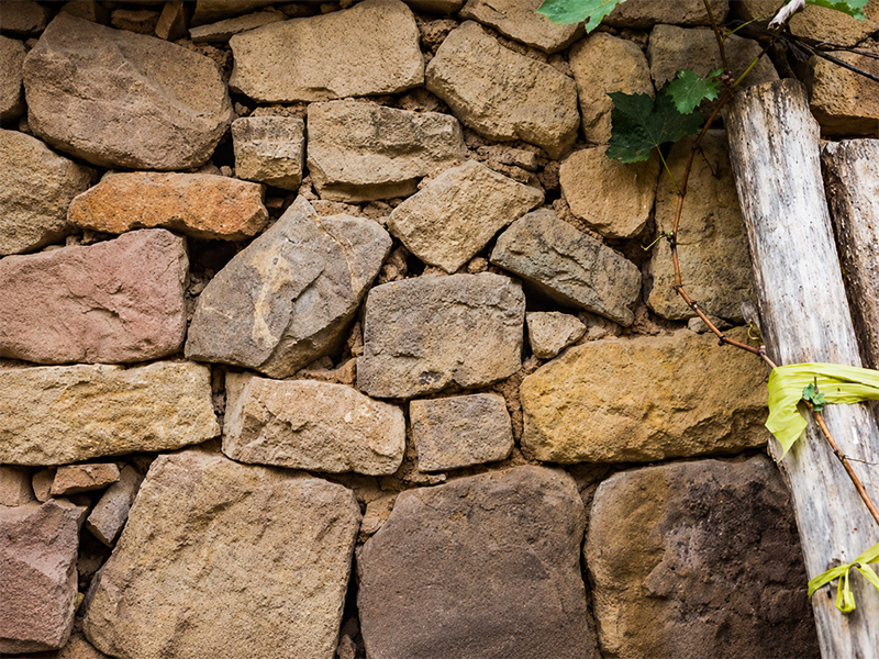 Stone wall